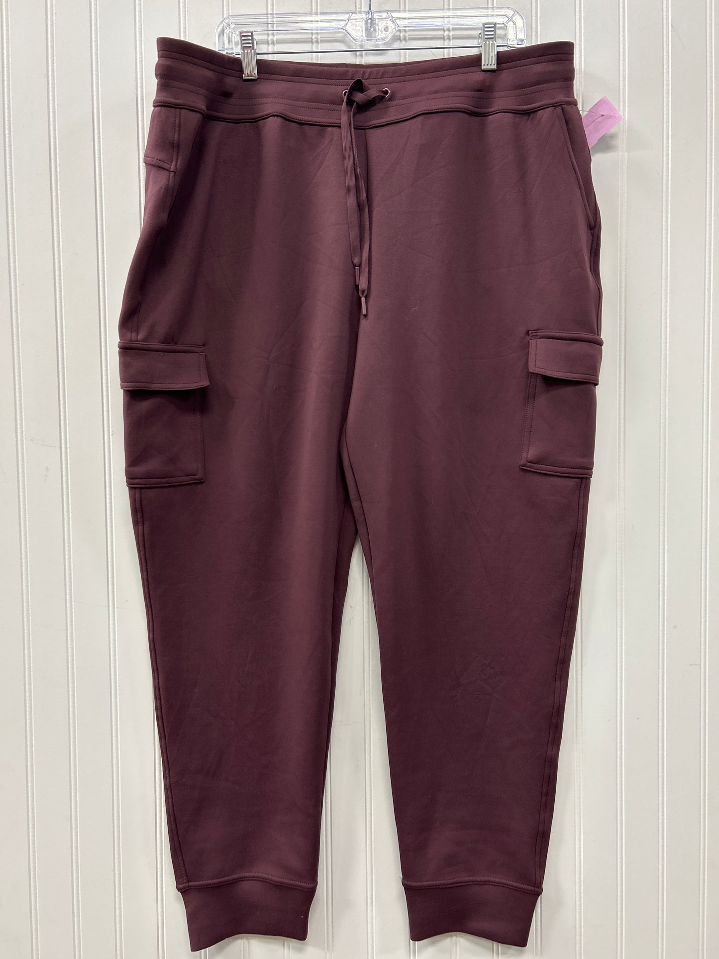 Athletic Pants By 32 Degrees In Purple, Size:Xl