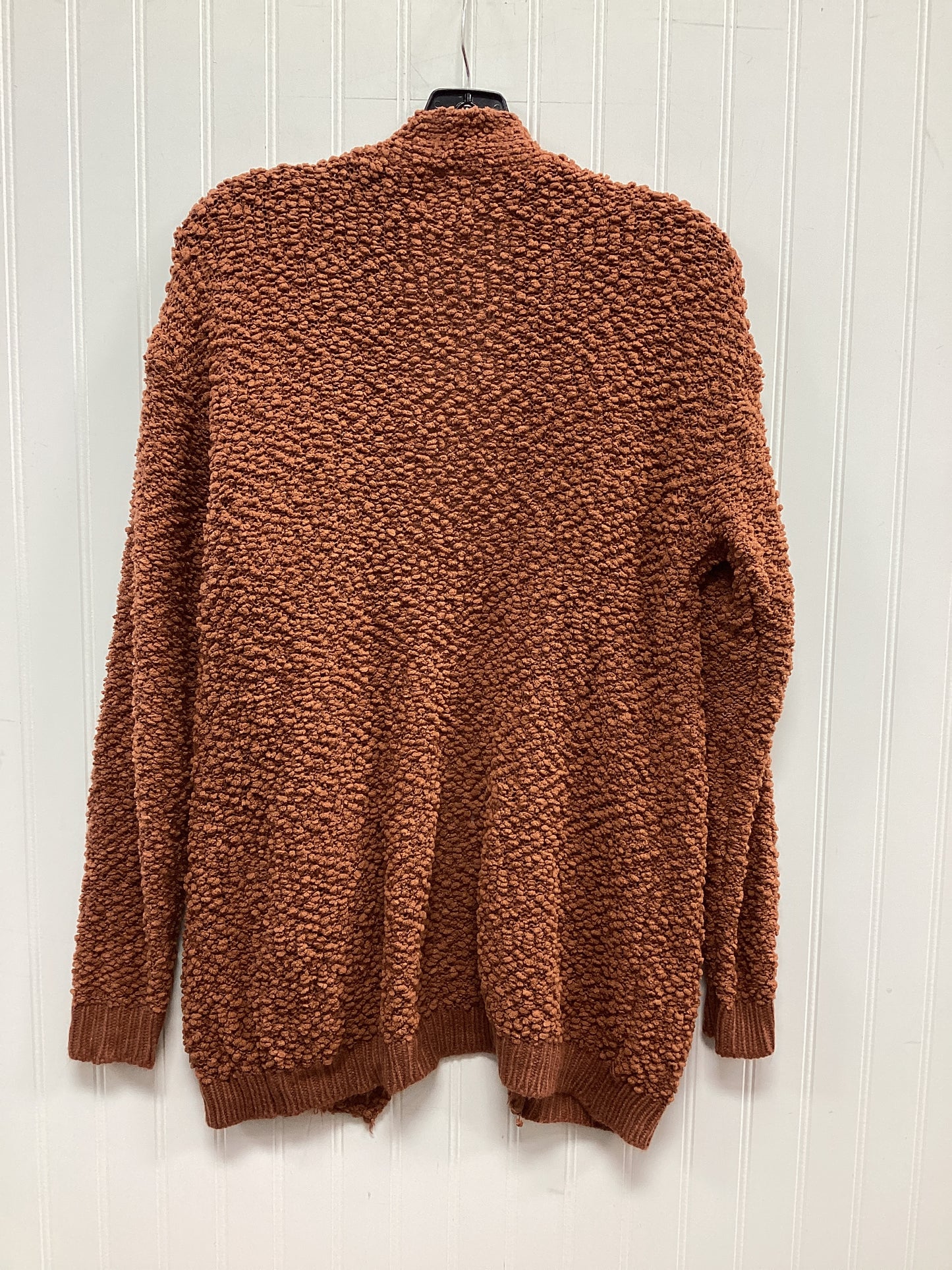 Sweater Cardigan By Pulse In Brown, Size:S