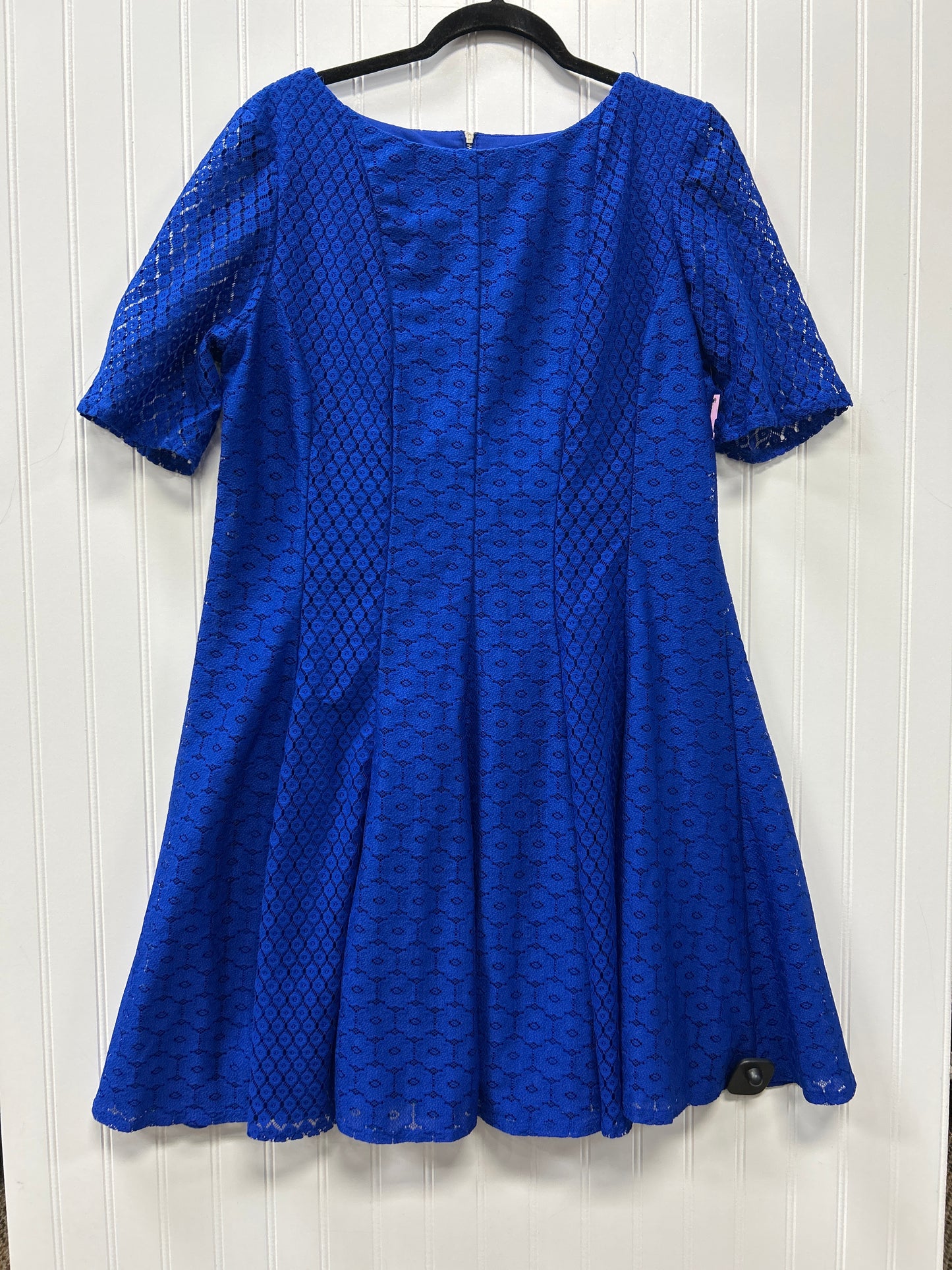 Dress Casual Midi By Dannyandnicole In Blue, Size:18