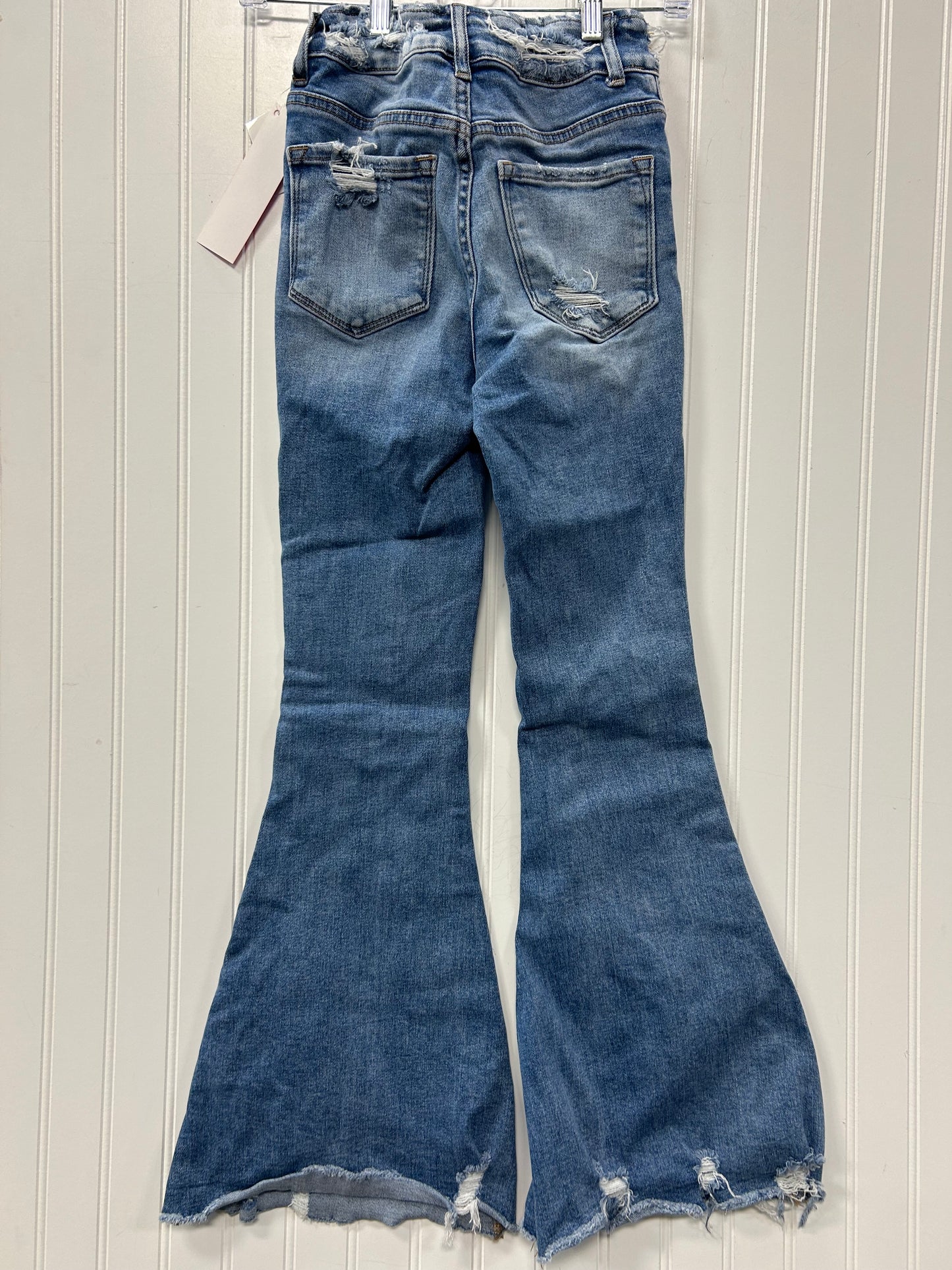 Jeans Flared By Cmc In Blue Denim, Size:0