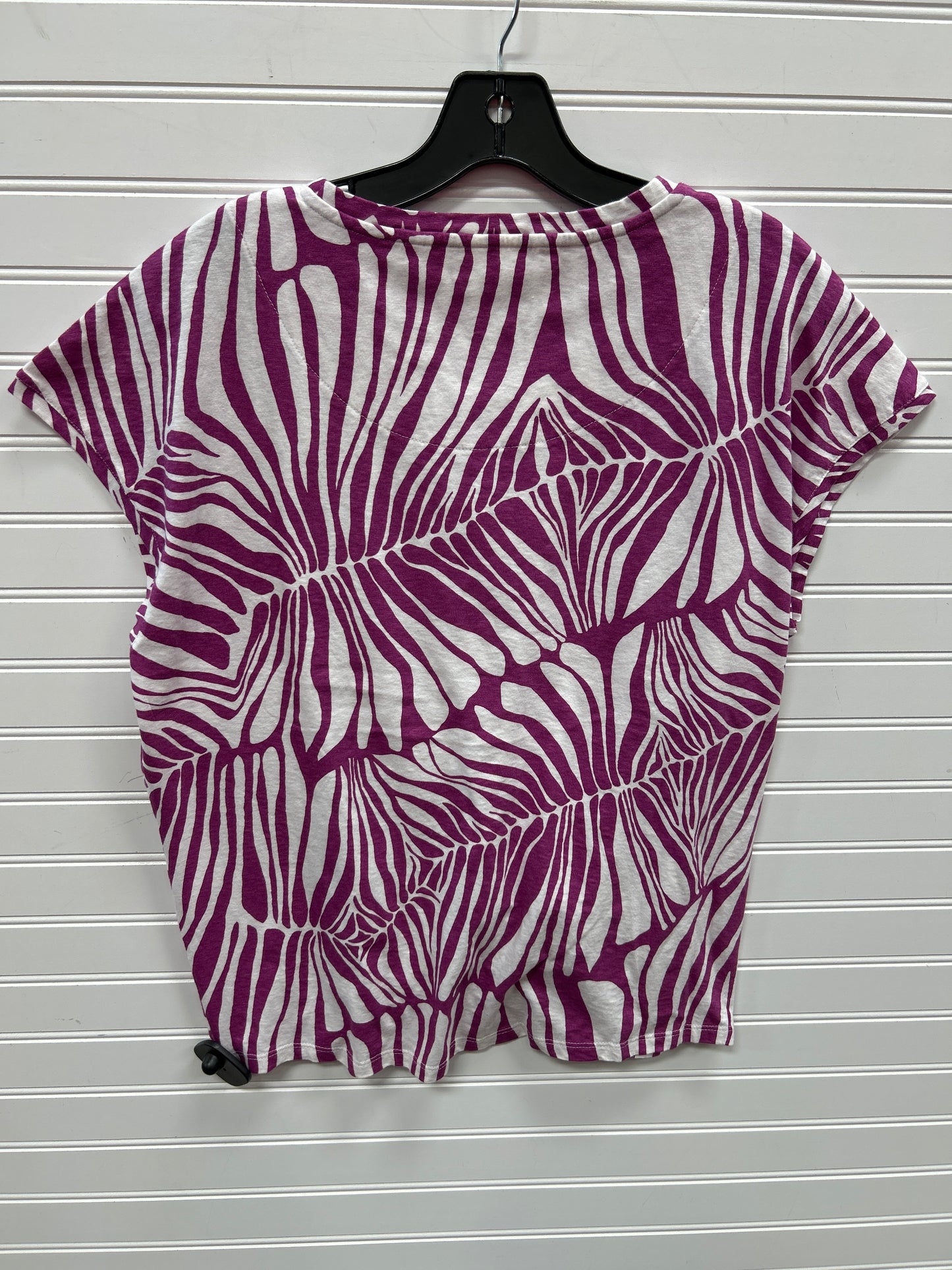 Top Ss By Chicos In Purple & White, Size:M