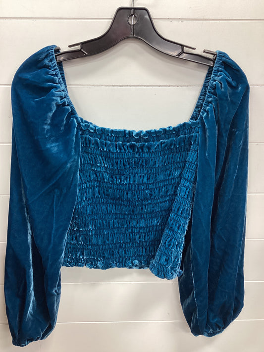 Top Ls By Anthropologie In Blue, Size:M
