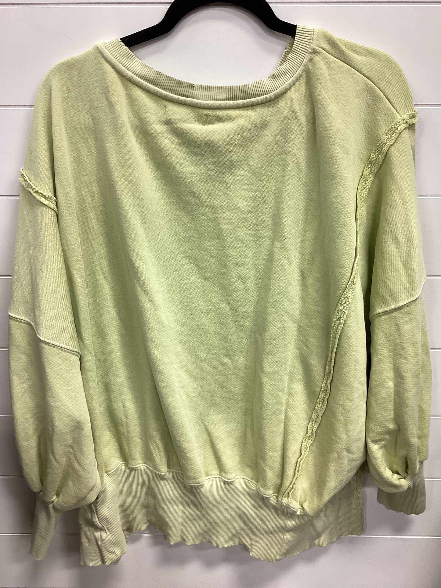 Sweatshirt Crewneck By We The Free In Yellow, Size:M