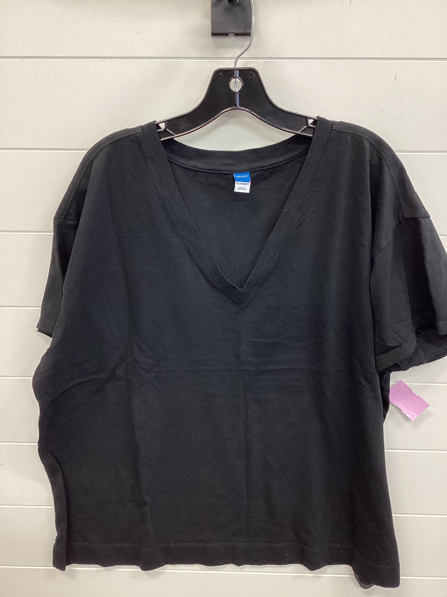 Top Ss By Old Navy In Black, Size:1X