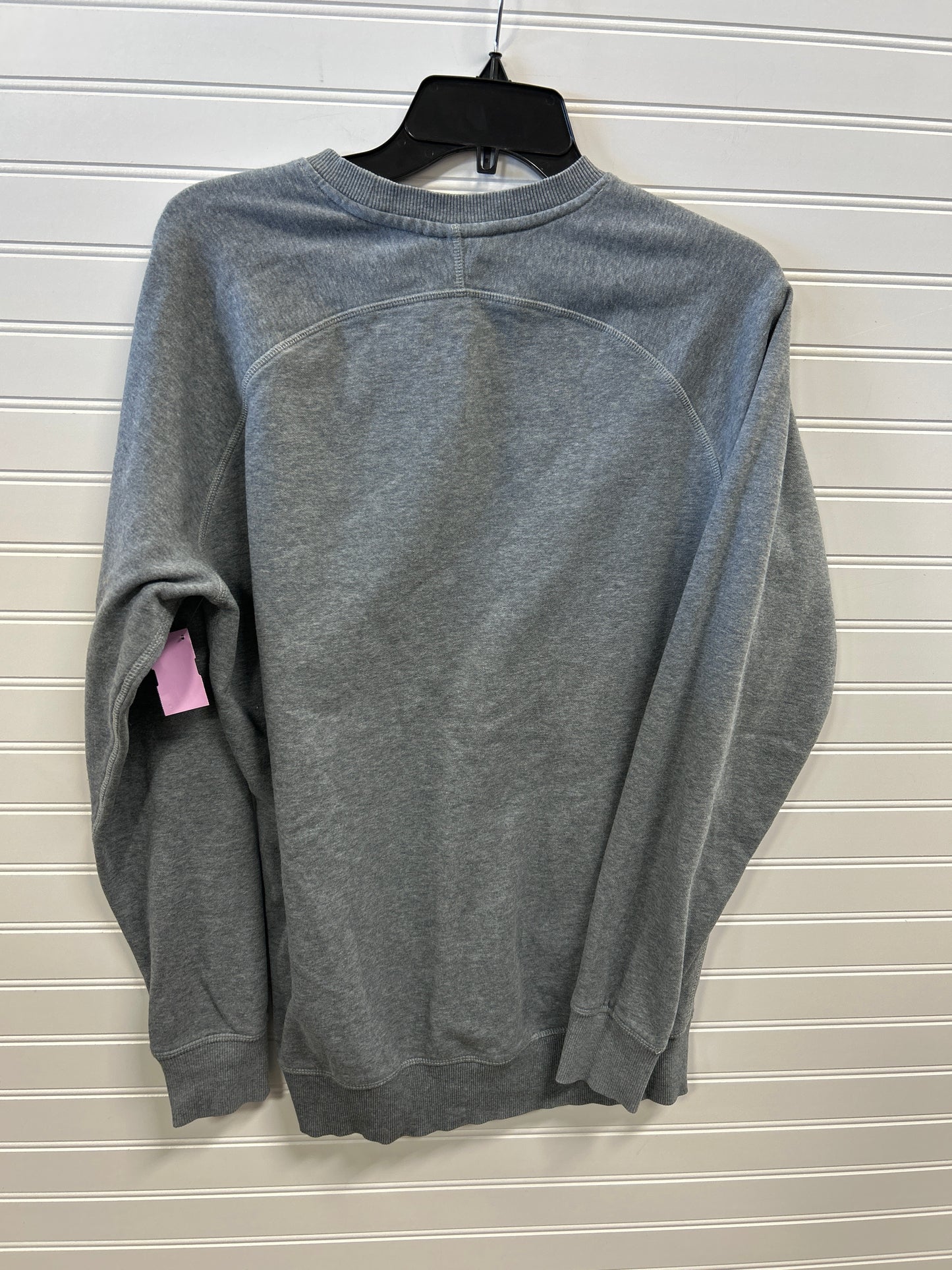 Athletic Sweatshirt Crewneck By Gym Shark In Grey, Size:M