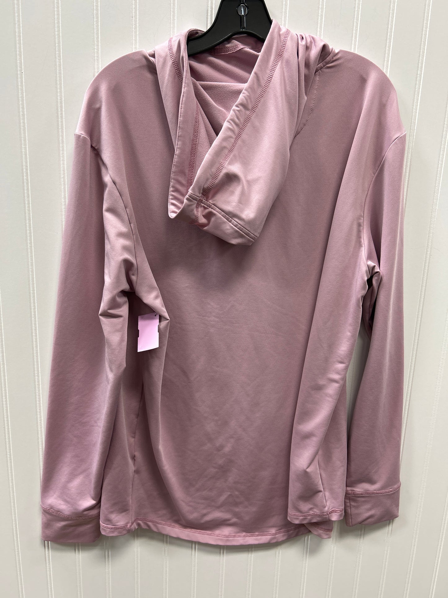Athletic Top Ls Collar By Zyia In Purple, Size:L