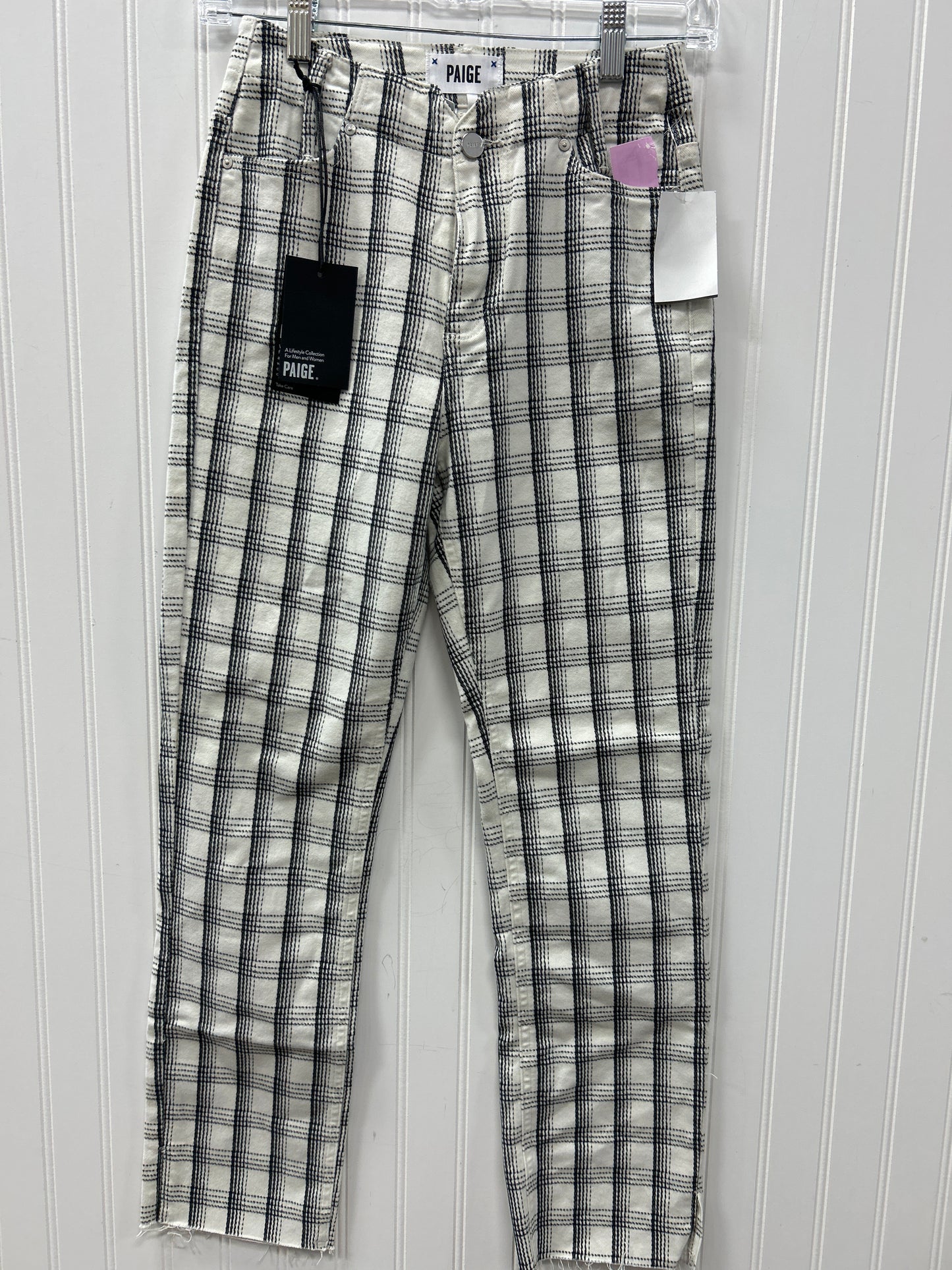 Pants Dress By Paige In Black & White, Size:0