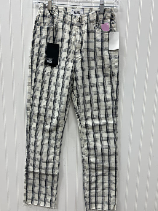 Pants Dress By Paige In Black & White, Size:0