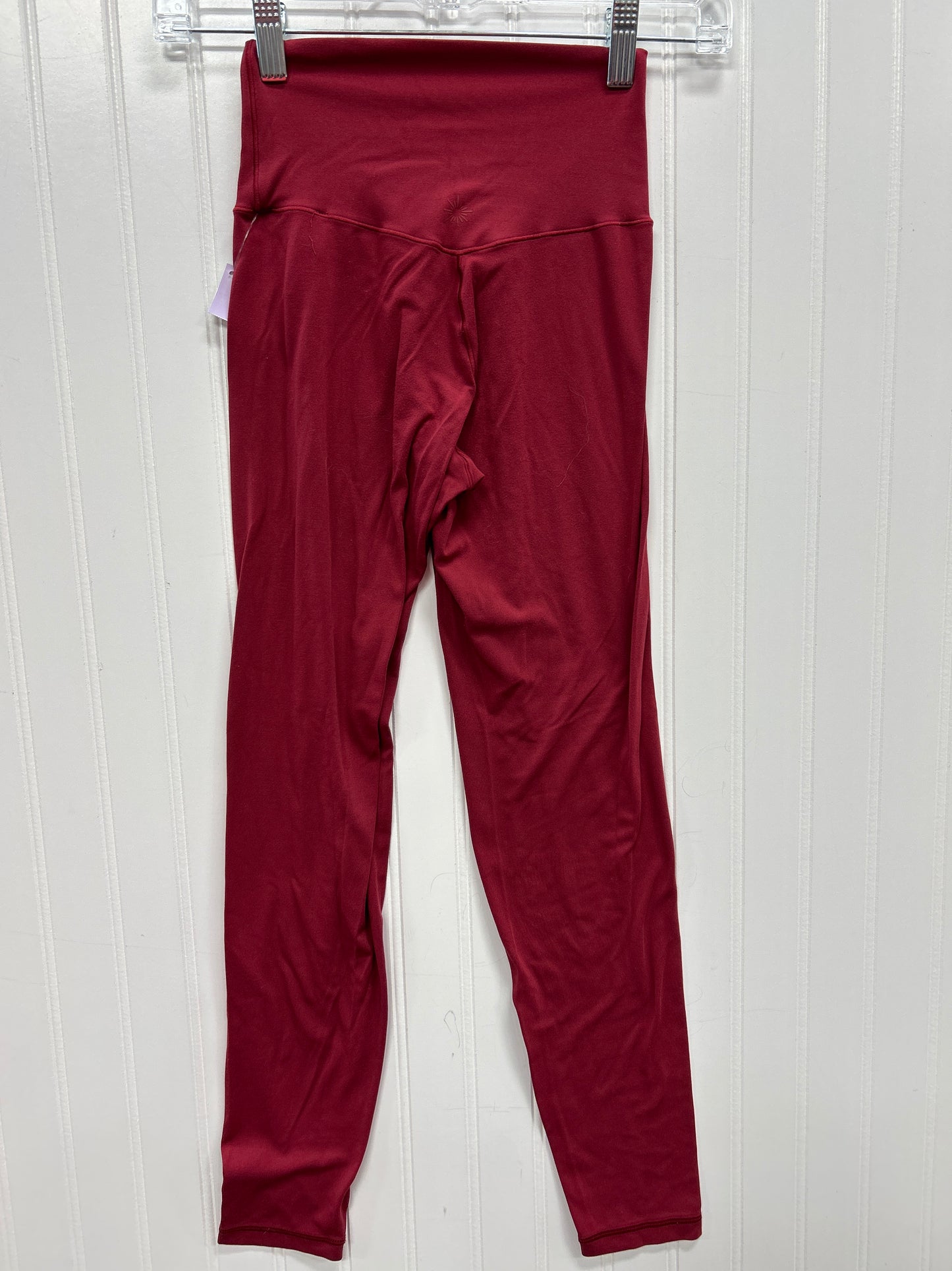 Athletic Leggings By Aerie In Red, Size:S