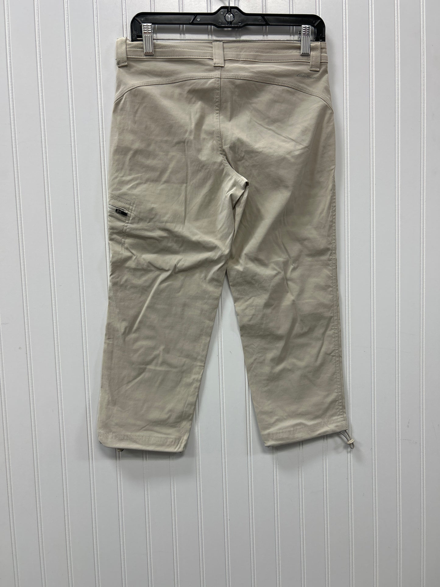 Athletic Pants By Eddie Bauer In Tan, Size:2