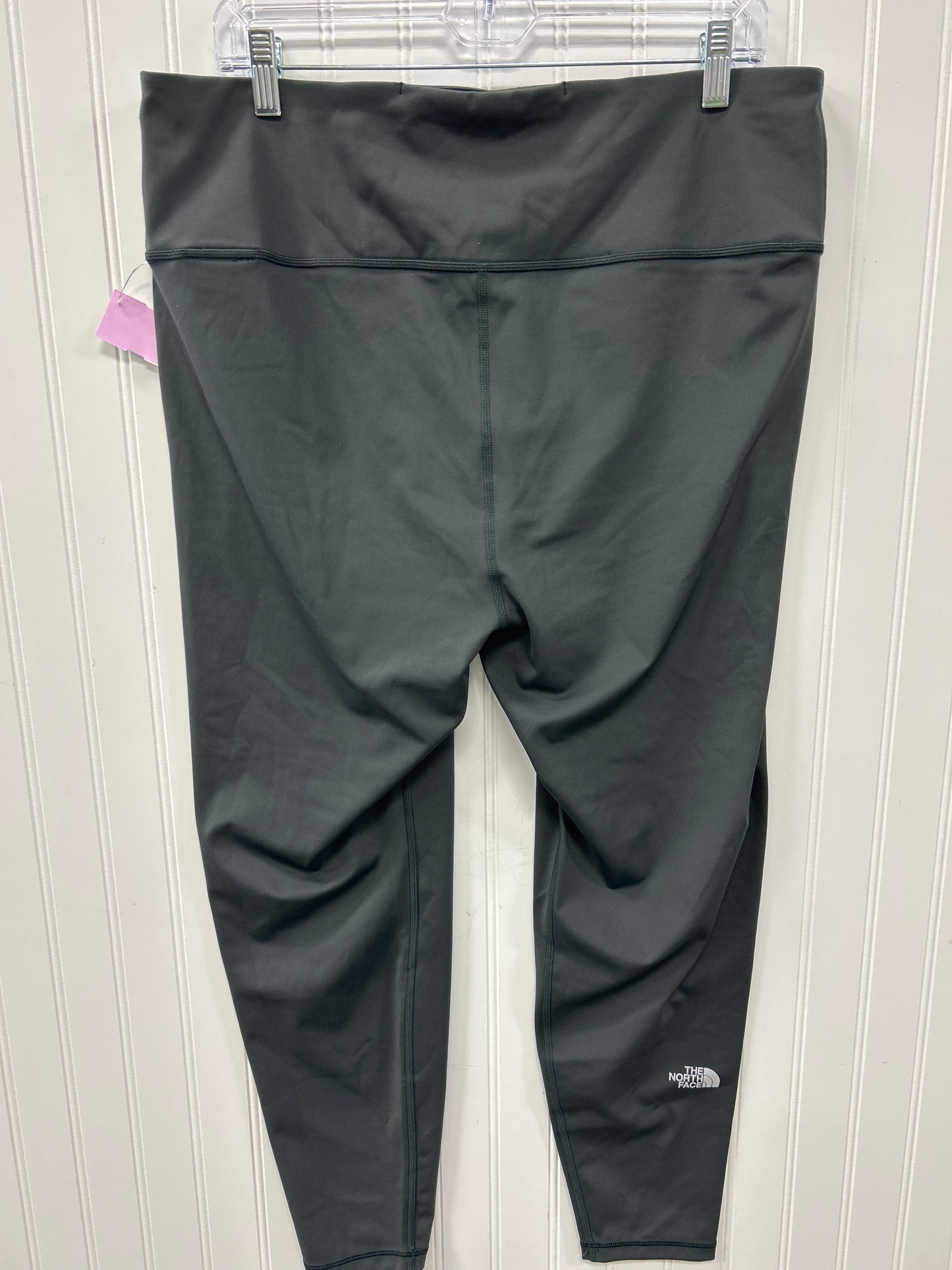 Athletic Leggings By The North Face In Grey, Size:2X