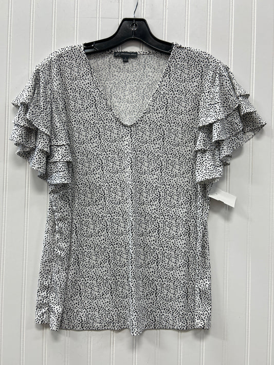 Top Ss By Adrianna Papell In White, Size:L