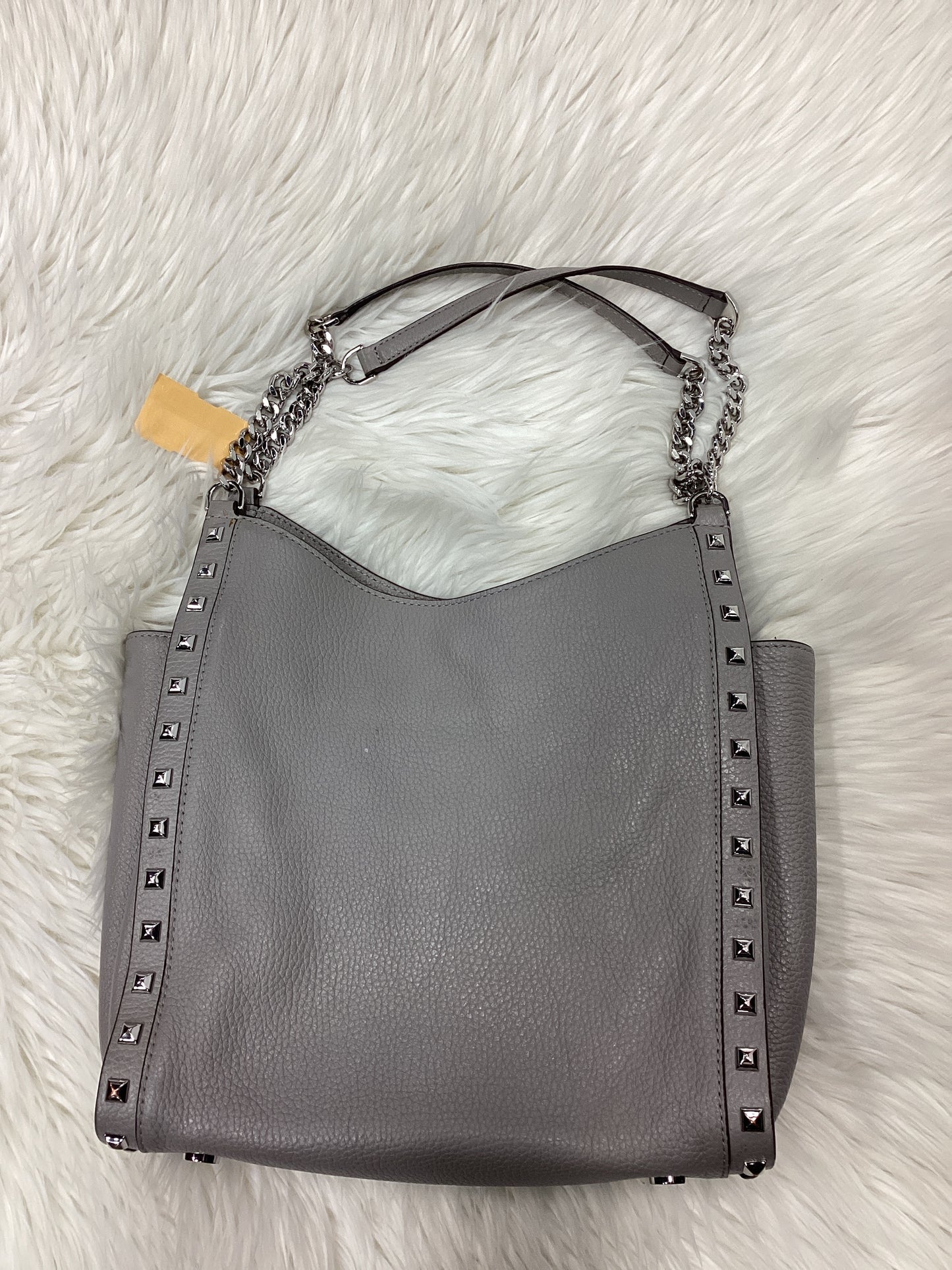 Handbag Designer By Michael Kors In Grey, Size:Medium