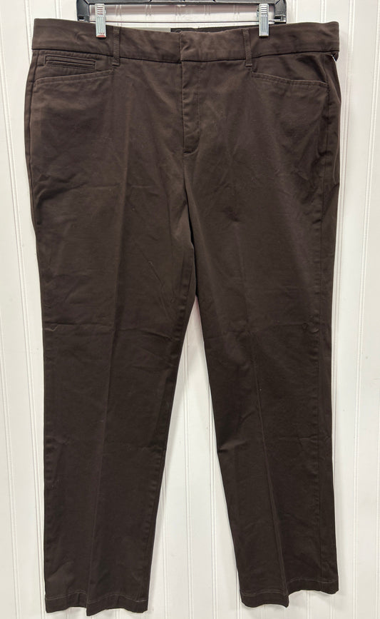 Pants Dress By Jm Collections In Brown, Size:18