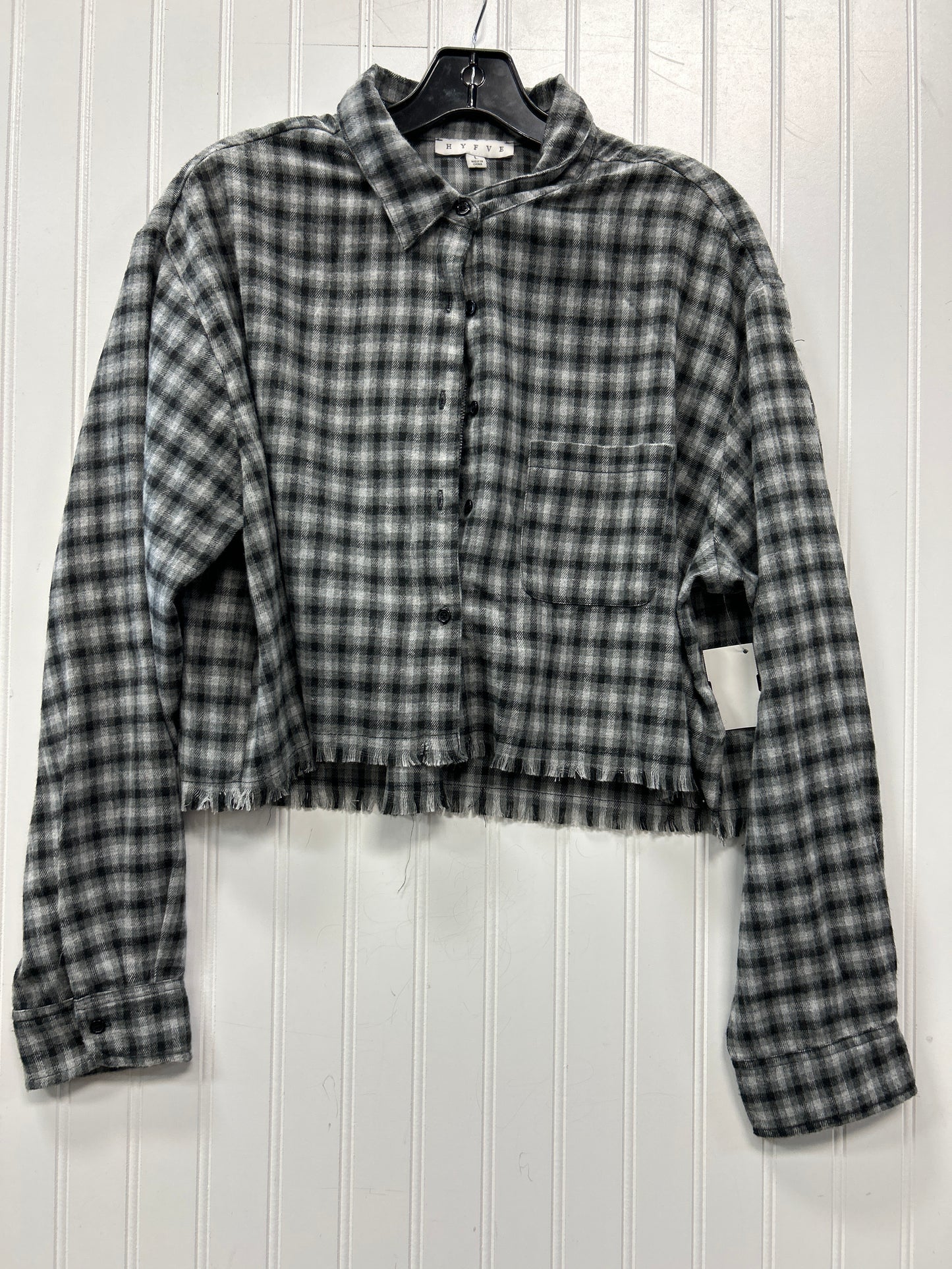 Top Ls By Hyfve In Grey, Size:L