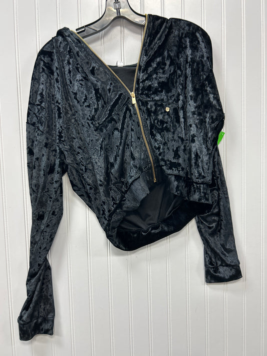 Athletic Sweatshirt Hoodie By Fabletics In Black, Size:S