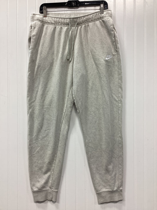 Athletic Pants By Nike Apparel In Grey, Size:L