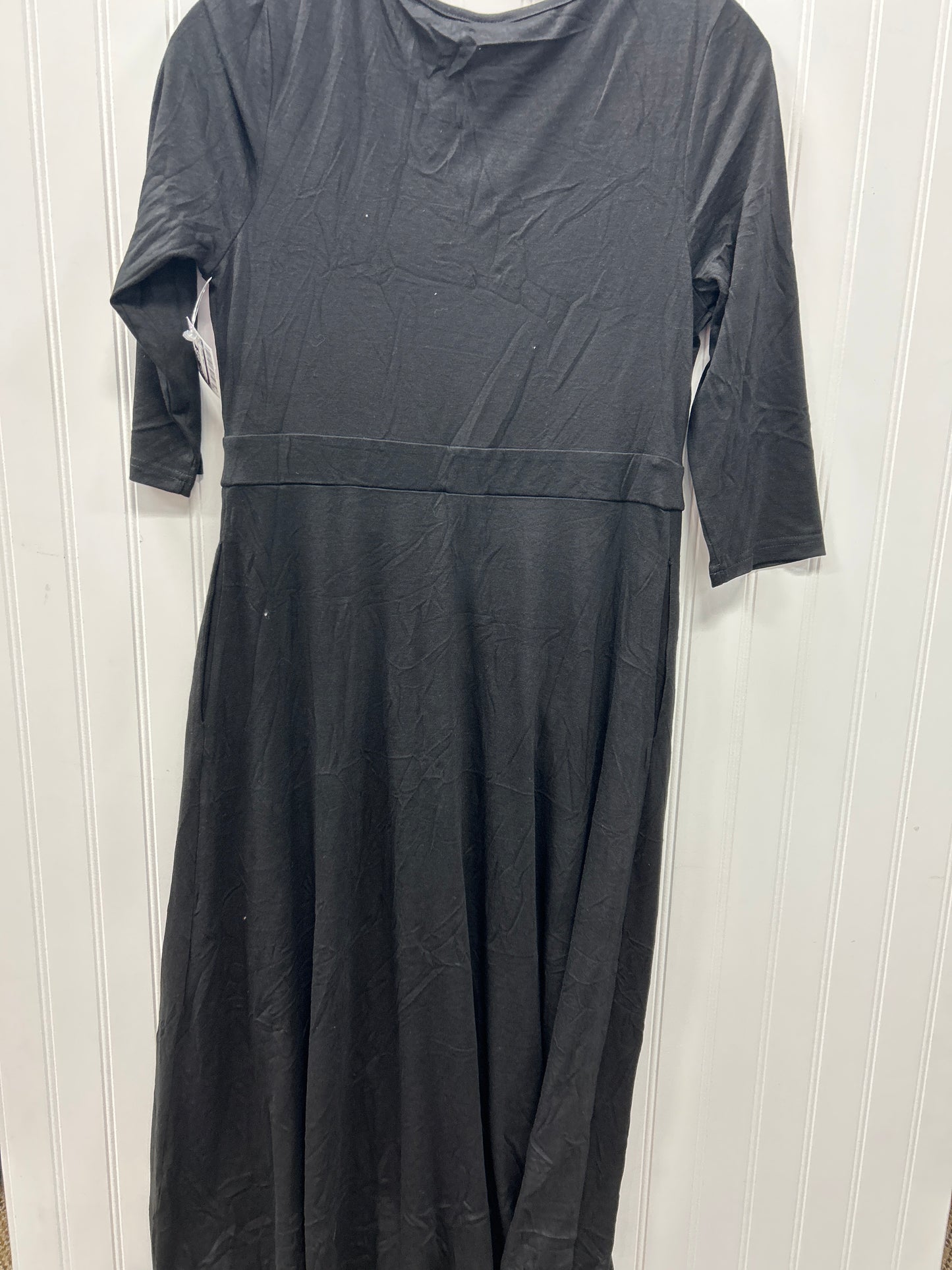 Dress Casual Maxi By Cmc In Black, Size:S