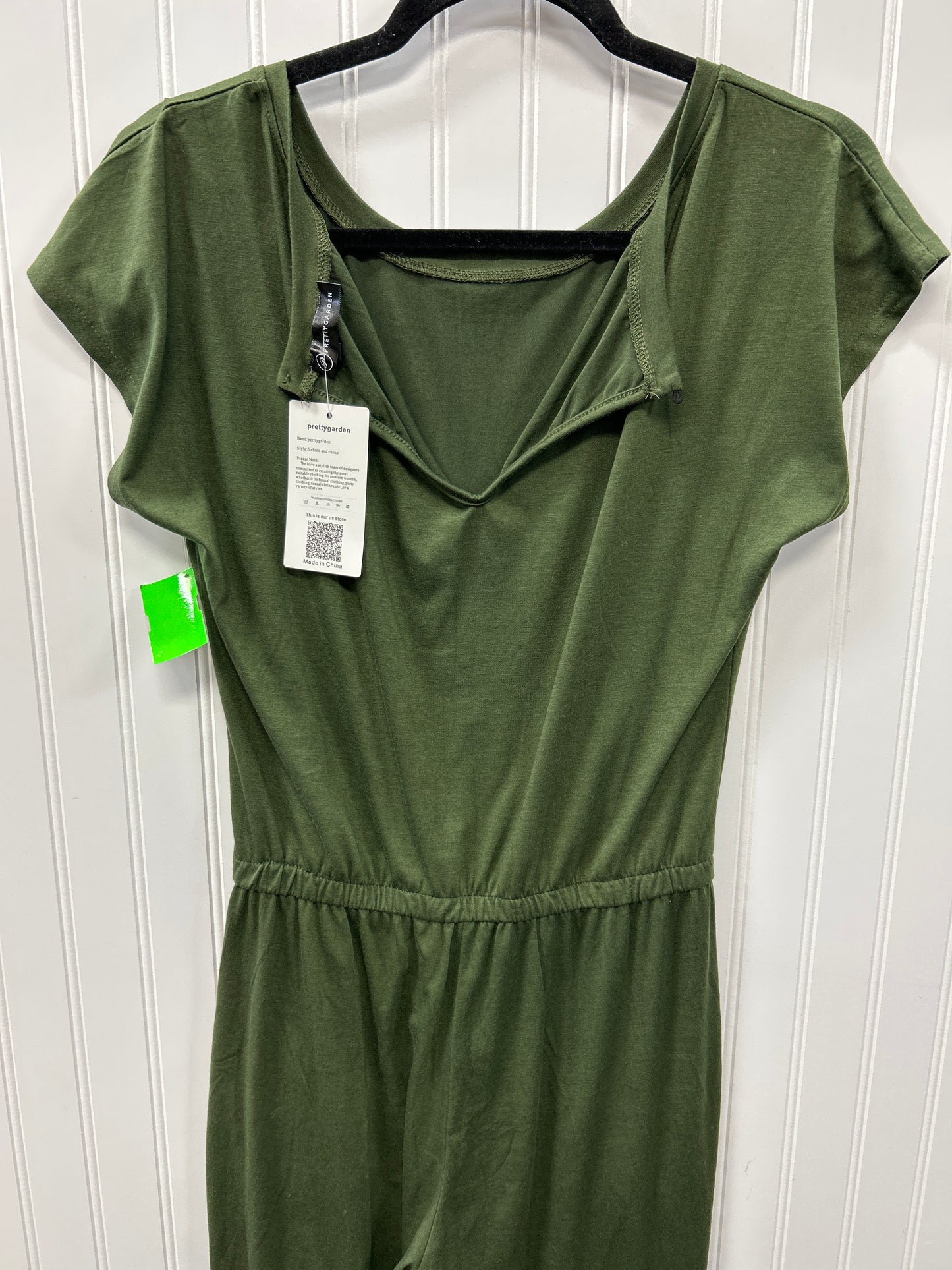 Jumpsuit By Prettygarden In Green, Size:S
