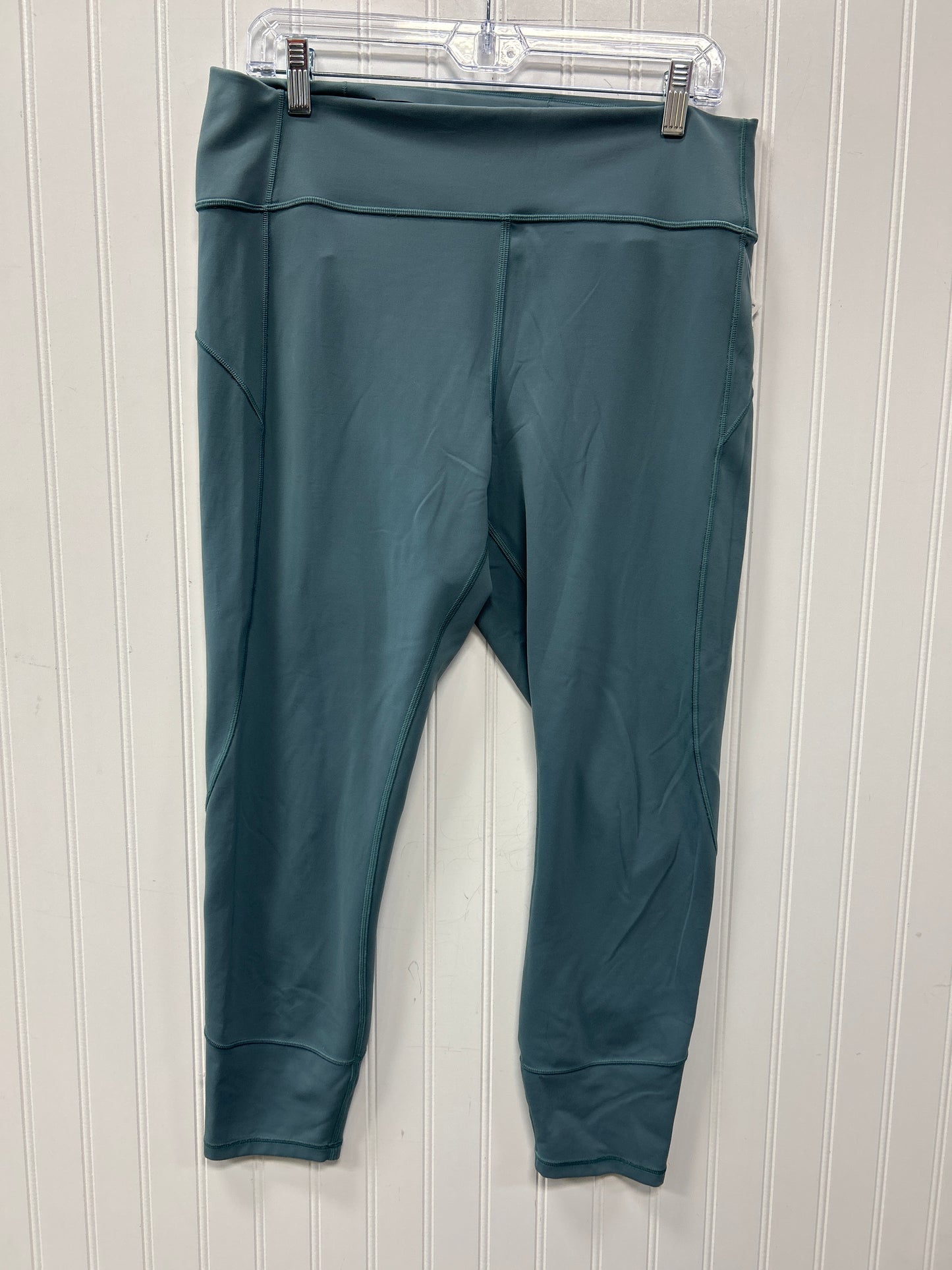 Athletic Leggings By Lululemon In Aqua, Size:14