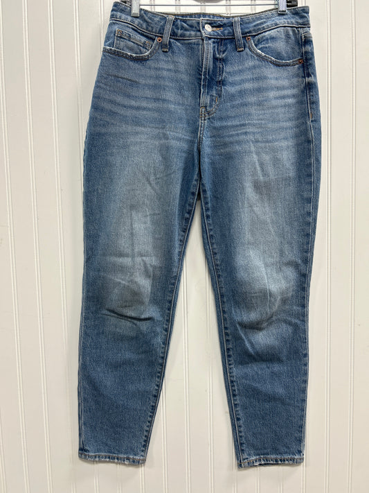 Jeans Straight By Old Navy In Blue Denim, Size:6