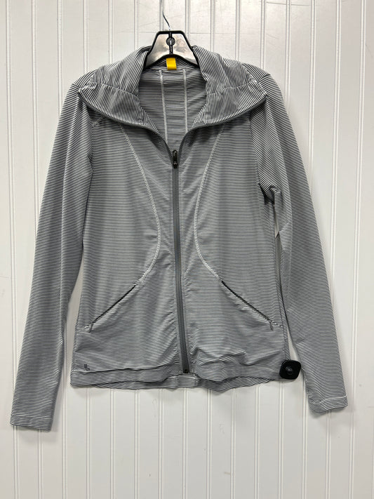 Athletic Jacket By Lole In Grey, Size:L
