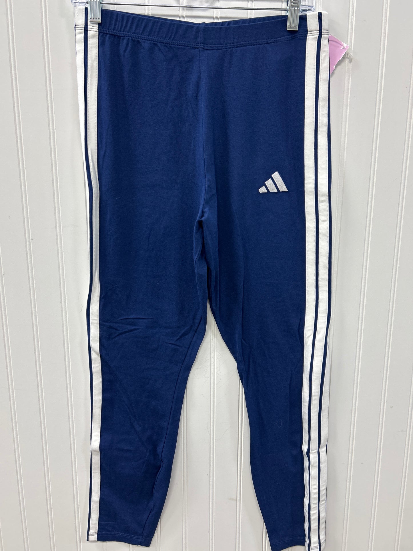 Athletic Leggings By Adidas In Bronze, Size:L