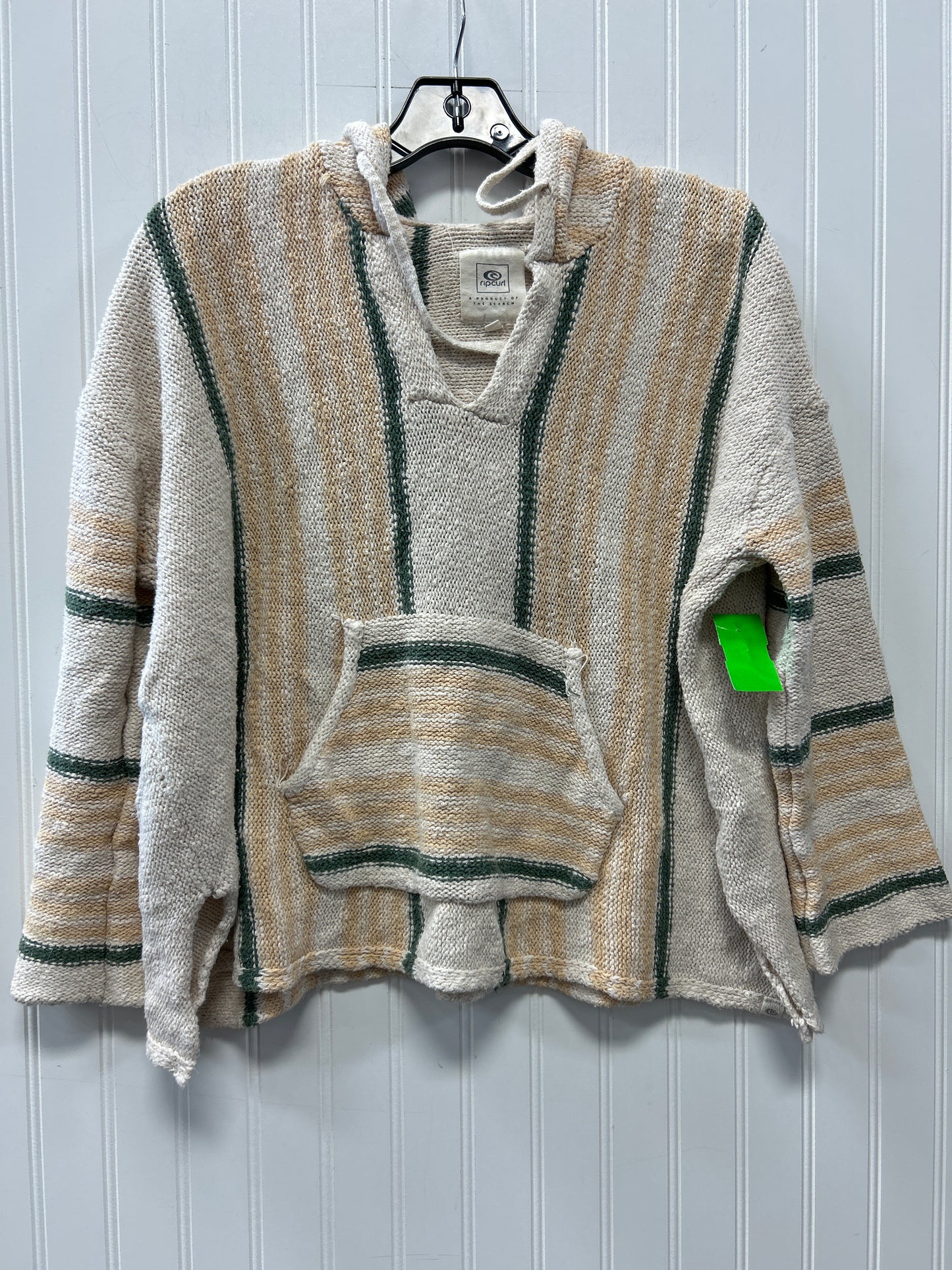 Sweatshirt Hoodie By Rip Curl In Cream, Size:S