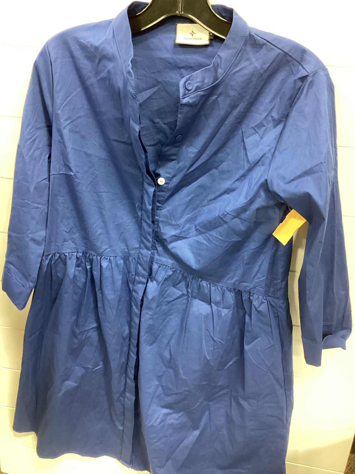 Dress Casual Midi By Tuckernuck In Blue, Size:M