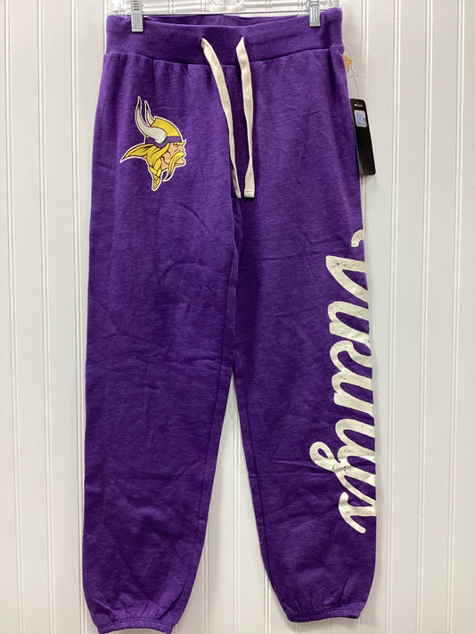 Pants Joggers By Nfl In Purple, Size:S