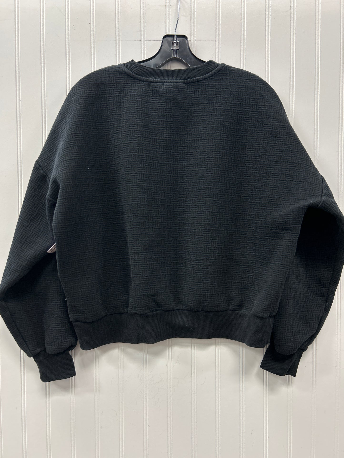 Athletic Sweatshirt Collar By Vans In Black, Size:Xs