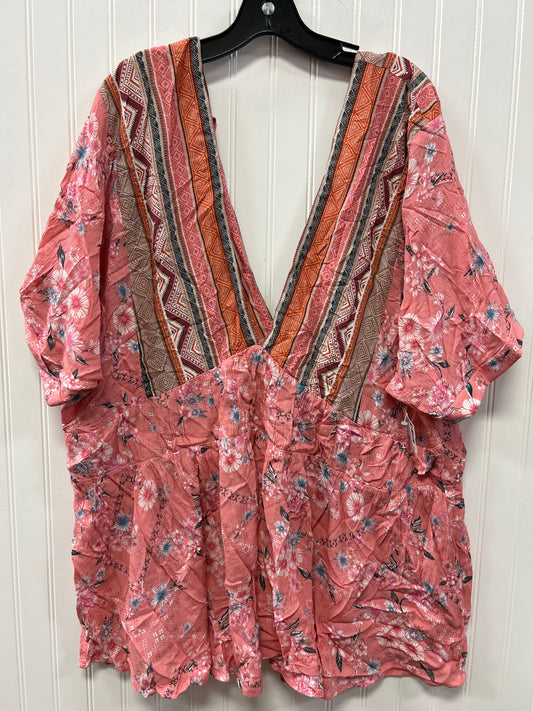 Top Ss By Davi & Dani In Multi, Size:3X