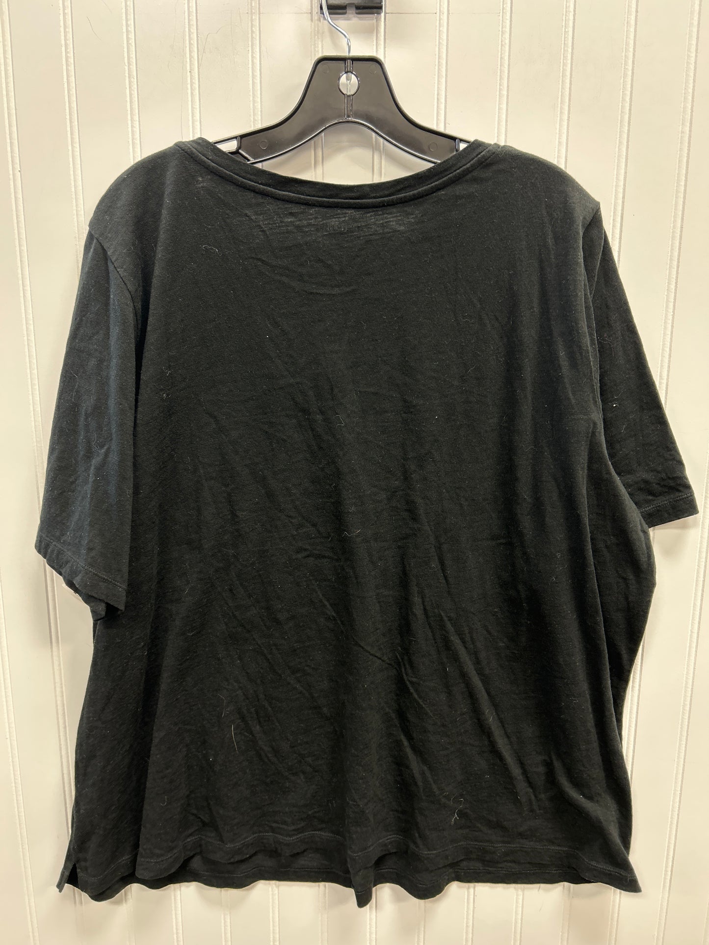 Top Ss By Eileen Fisher In Black, Size:Xl