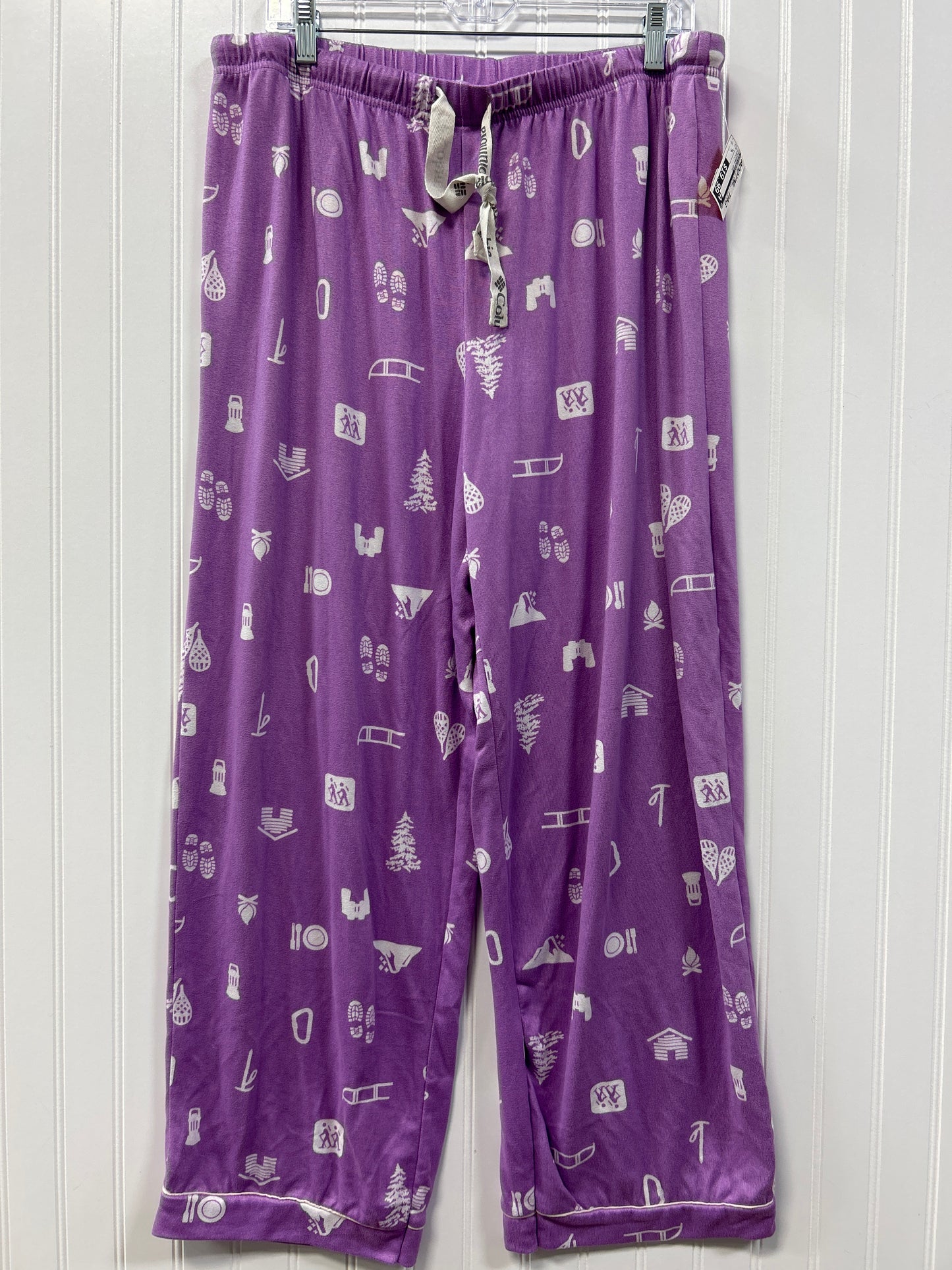 Pajamas 2Pc By Columbia In Purple, Size:Xl