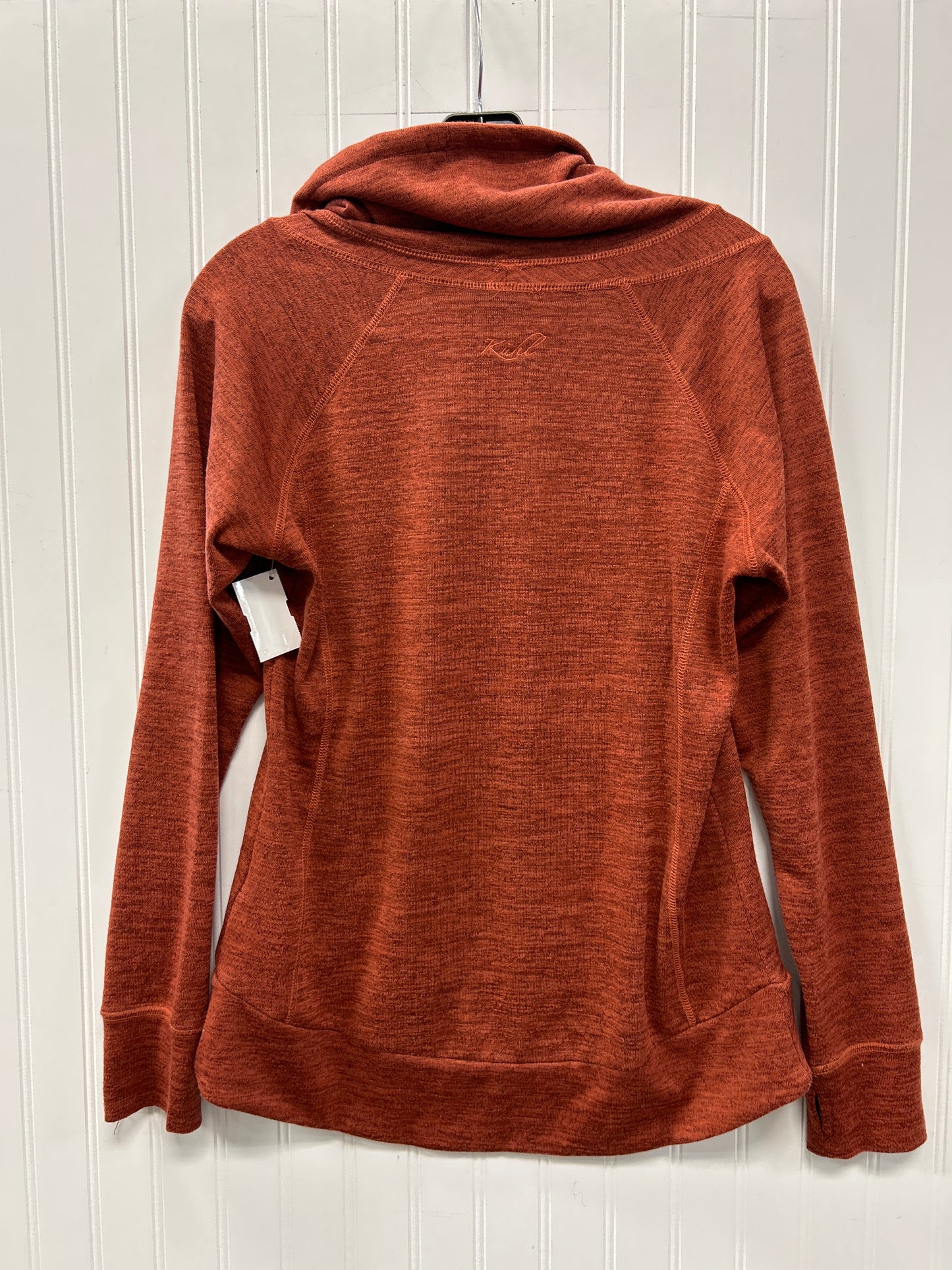 Athletic Top Ls Collar By Kuhl In Orange, Size:M