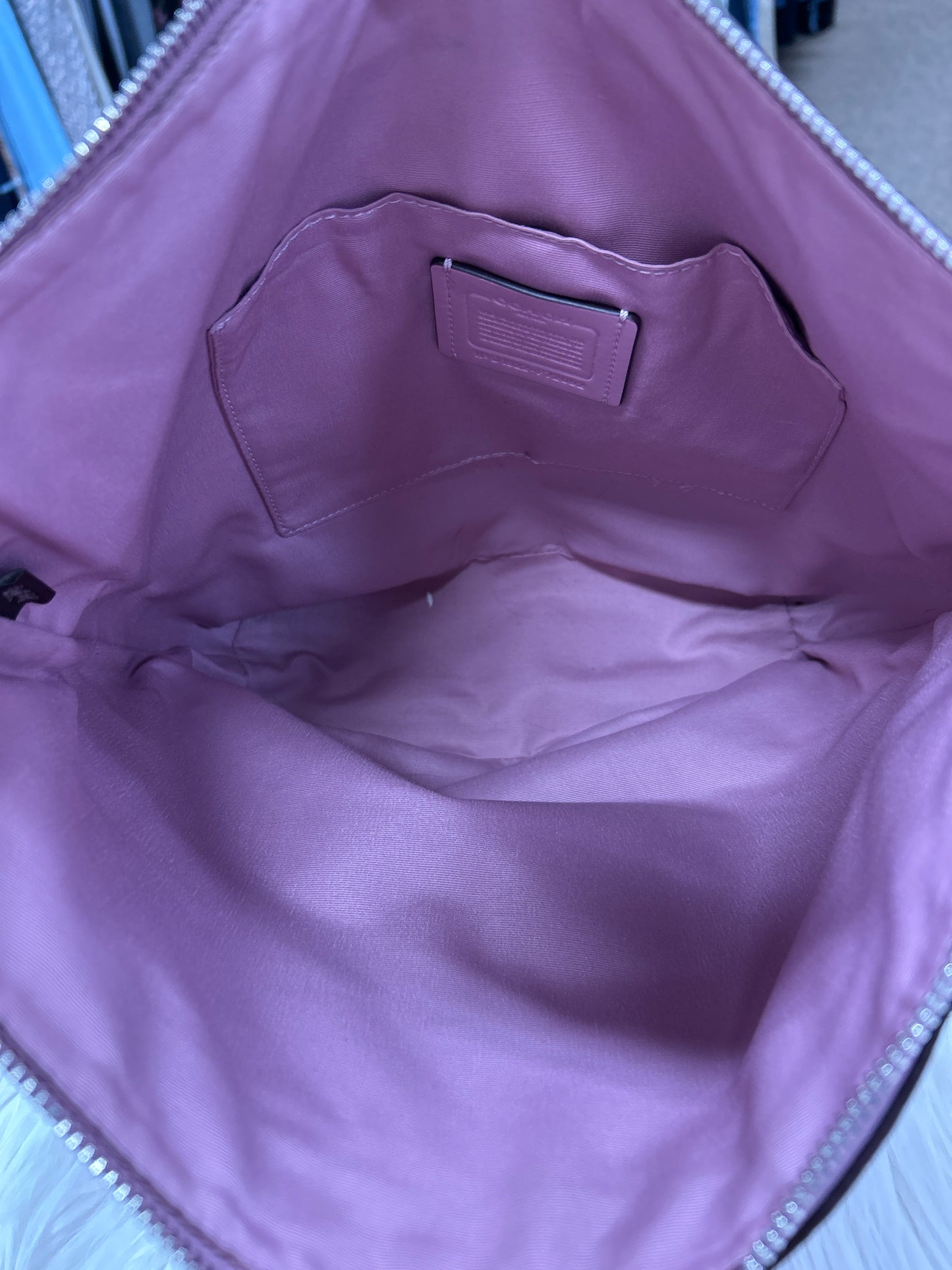 Handbag Designer By Coach In PINK , Size:Medium