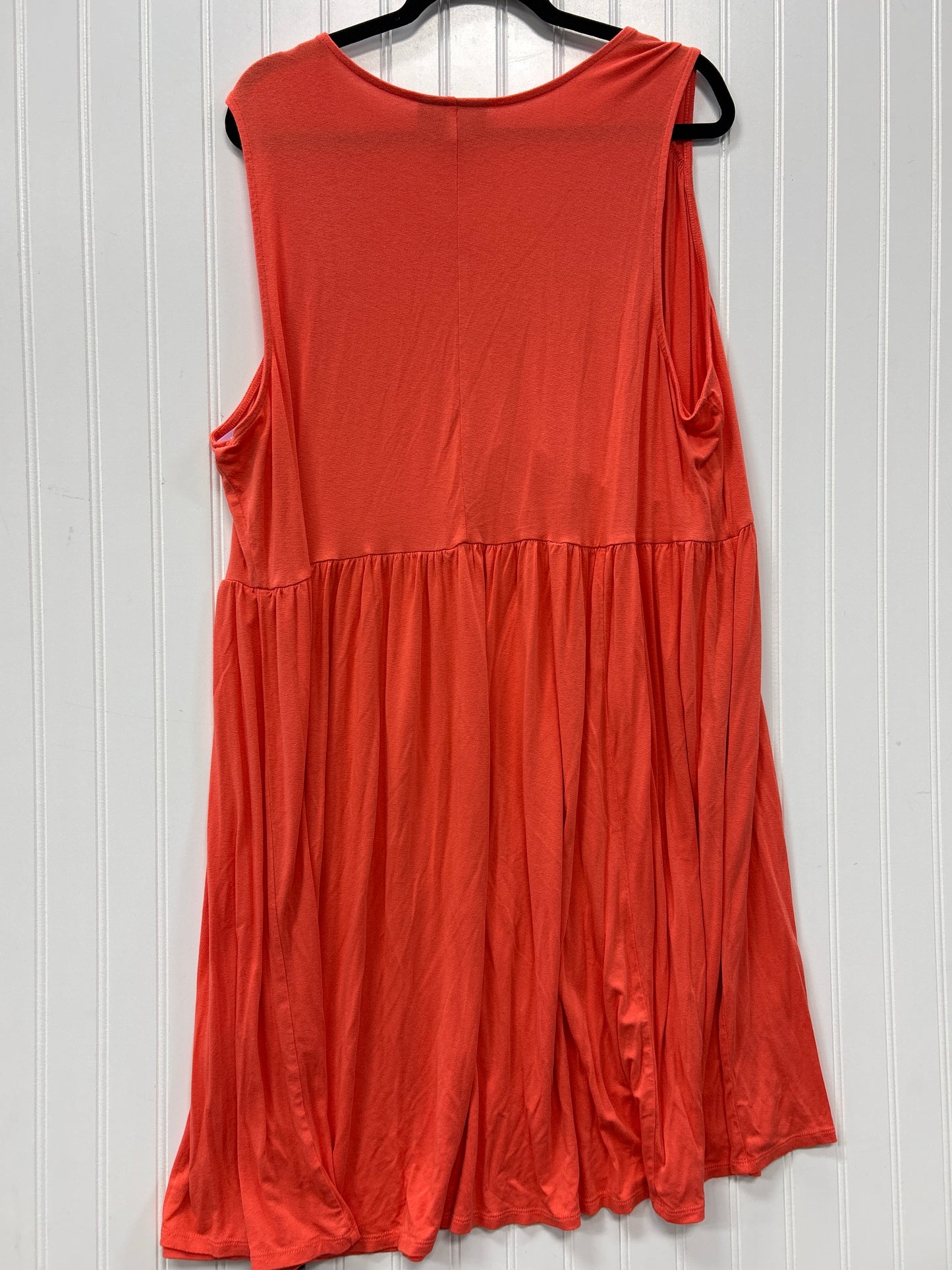 Dress Casual Midi By Lane Bryant In Peach, Size:2X