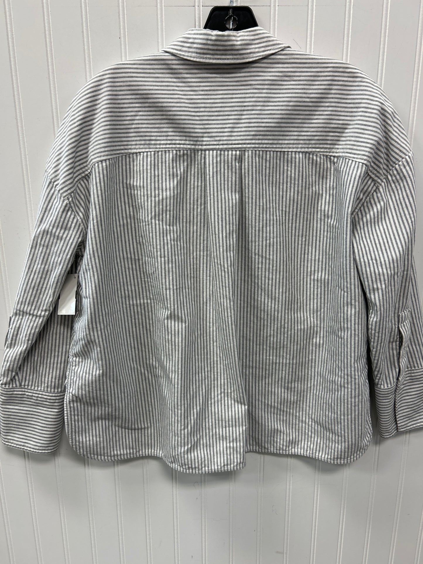 Top Ls By Everlane In Grey, Size:Xs