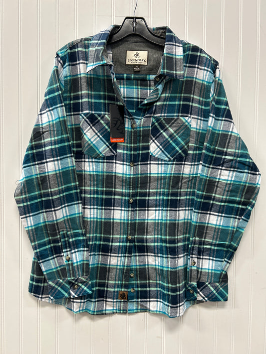 Top Ls By Cmc In Plaid Pattern, Size:Xl