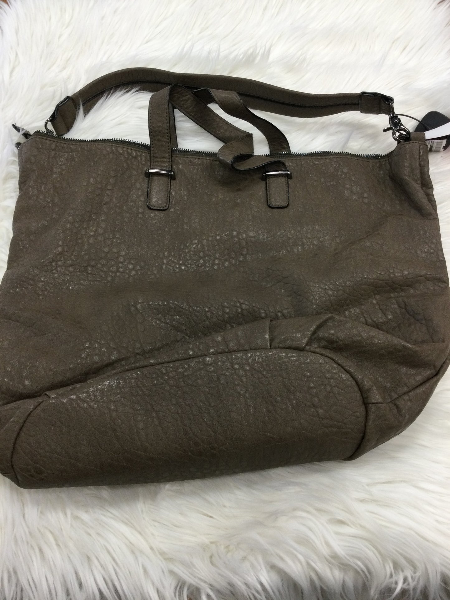 Handbag By Forever 21 In Brown, Size:Large