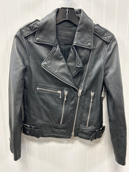 Jacket Designer By All Saints In Black, Size:0