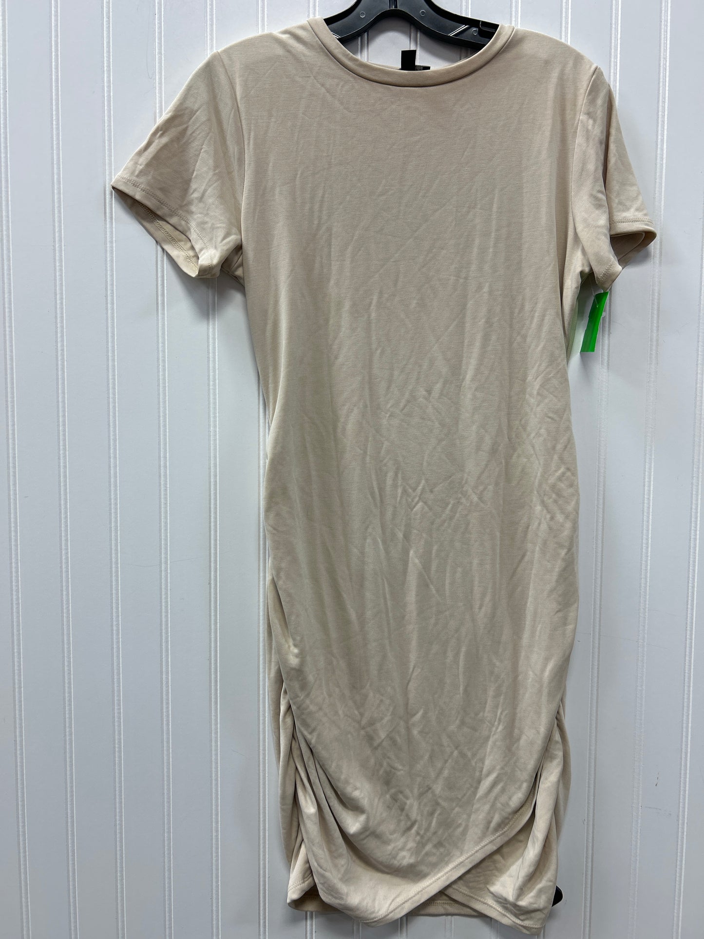 Dress Casual Midi By Express In Cream, Size:S