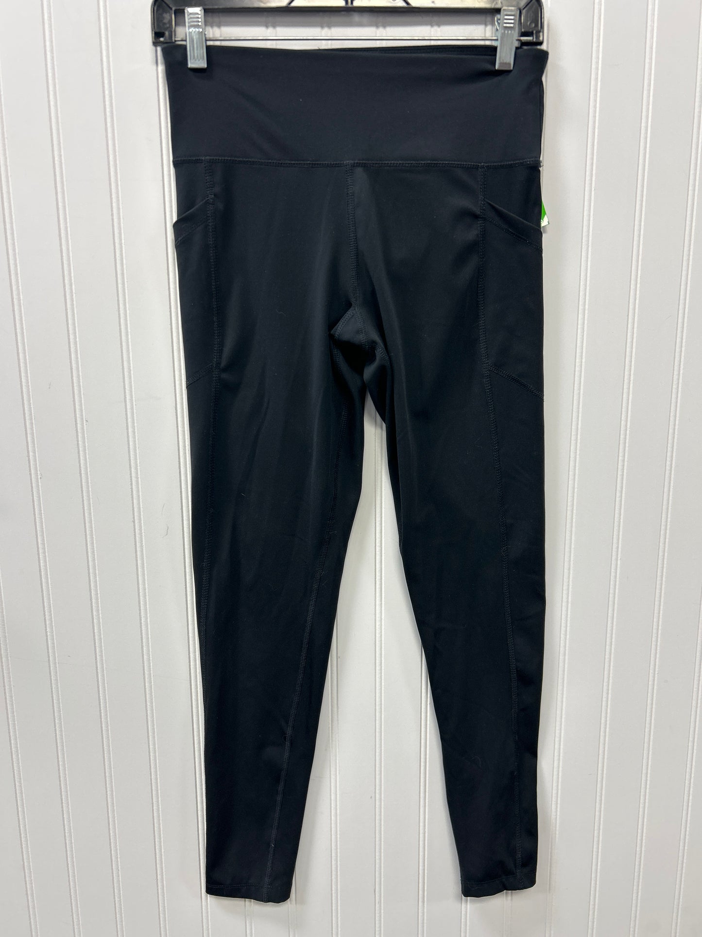 Athletic Leggings By Calvin Klein In Black, Size:M