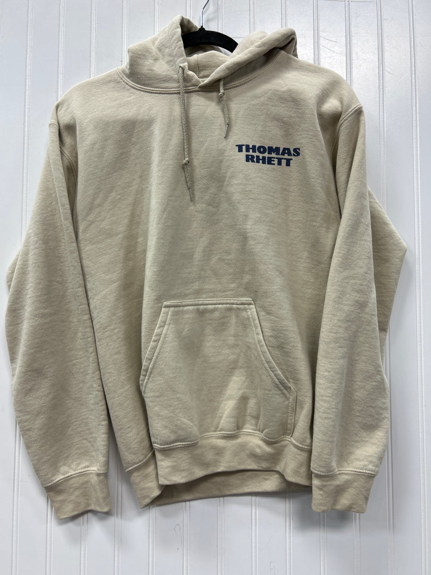 Sweatshirt Hoodie By Clothes Mentor In Cream, Size:S