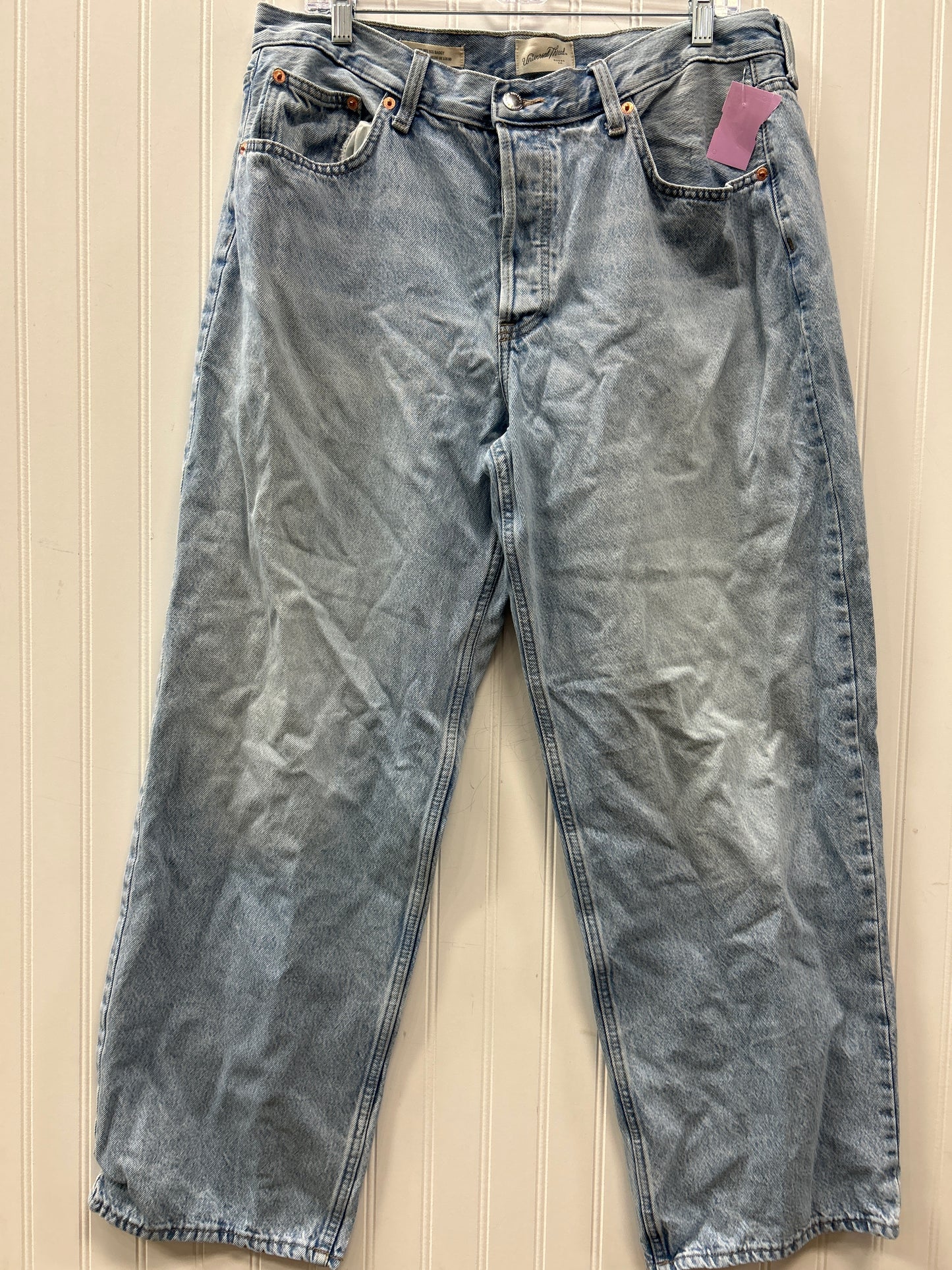 Jeans Wide Leg By Universal Thread In Blue Denim, Size:12