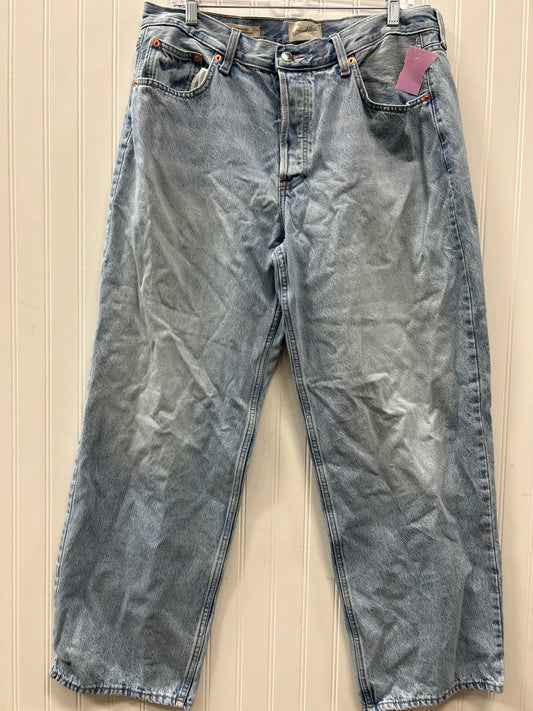 Jeans Wide Leg By Universal Thread In Blue Denim, Size:12