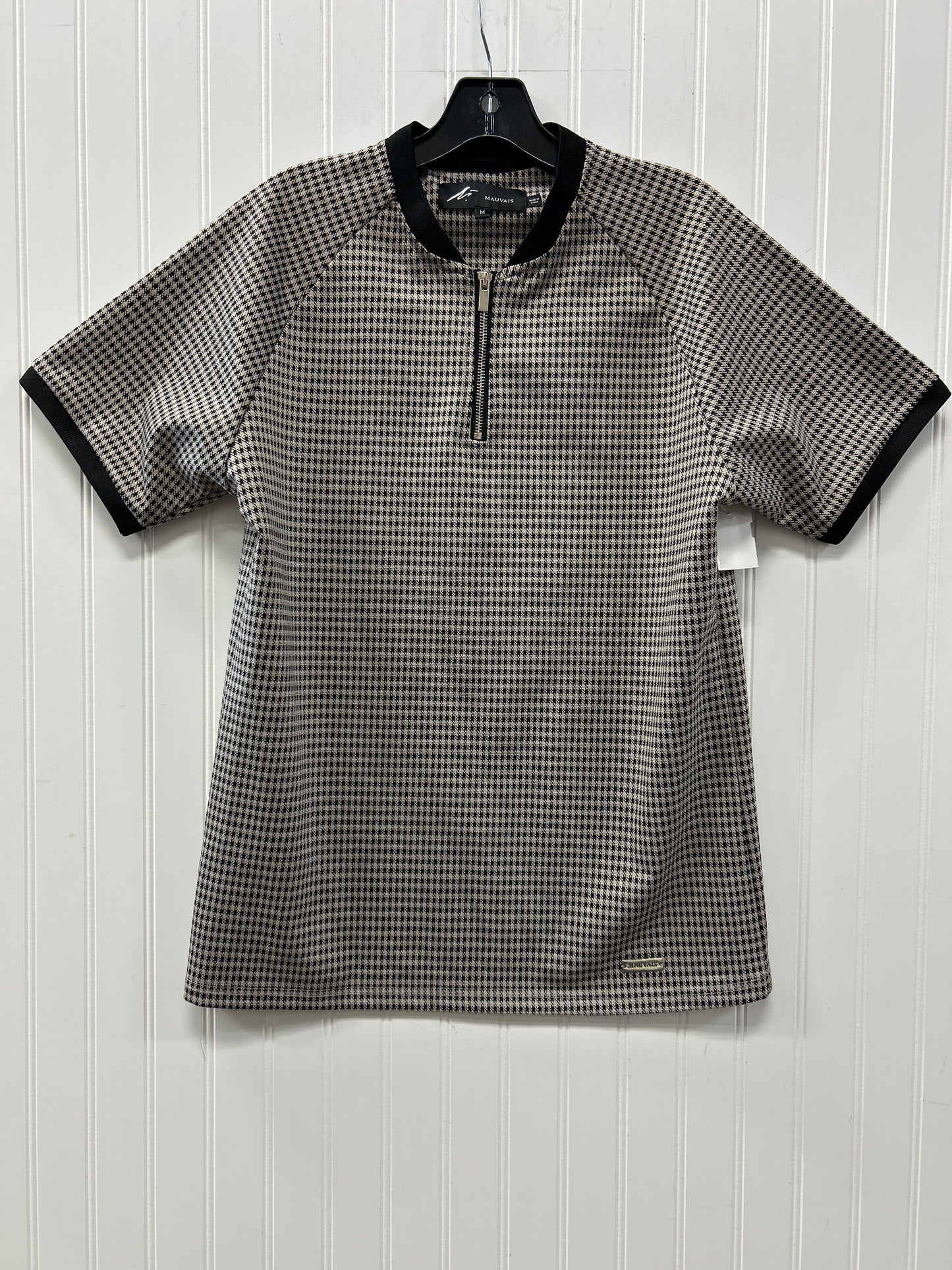 Top Ss By Cmb In Plaid Pattern, Size:M
