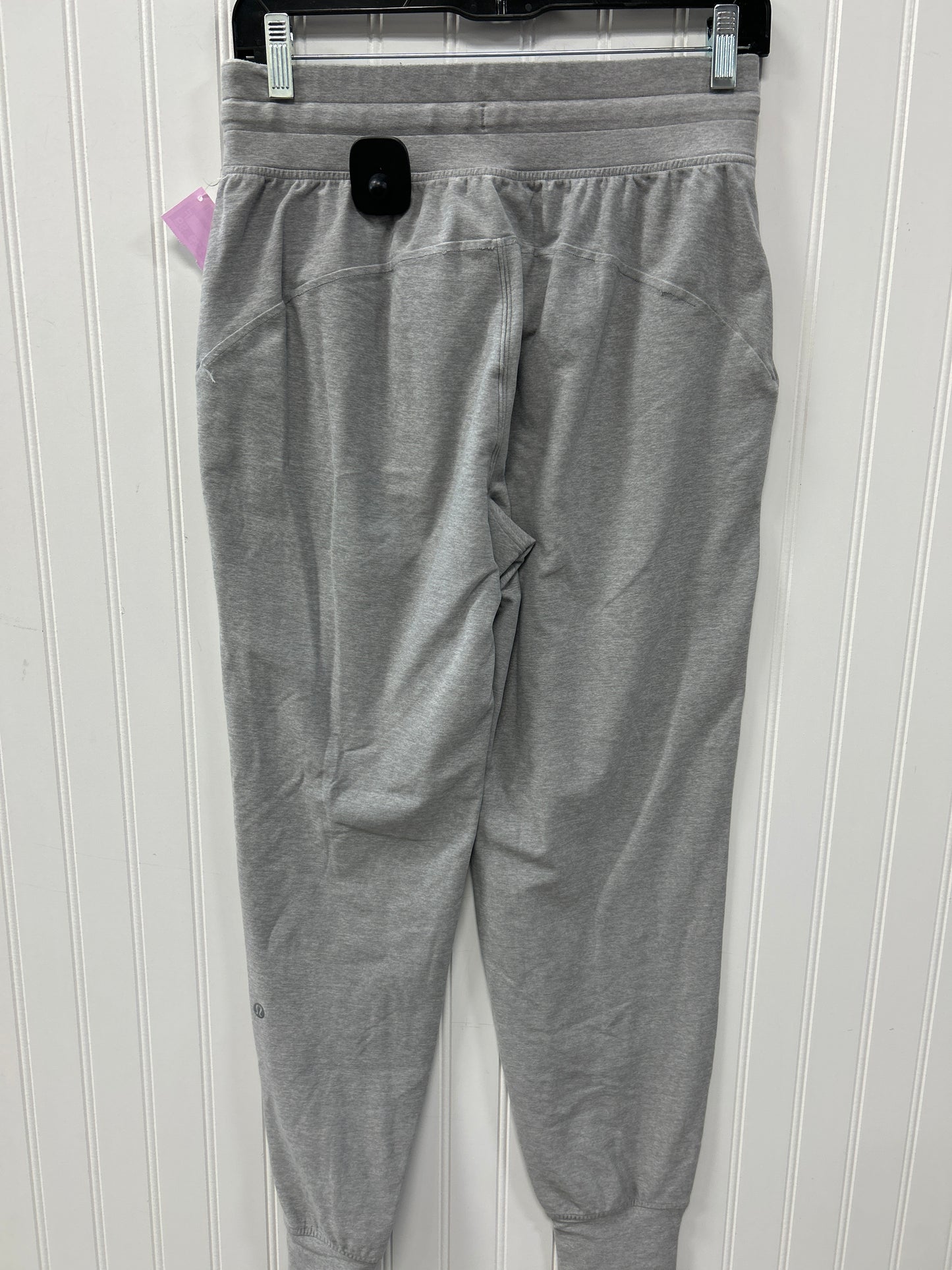 Athletic Pants By Lululemon In Grey, Size:6