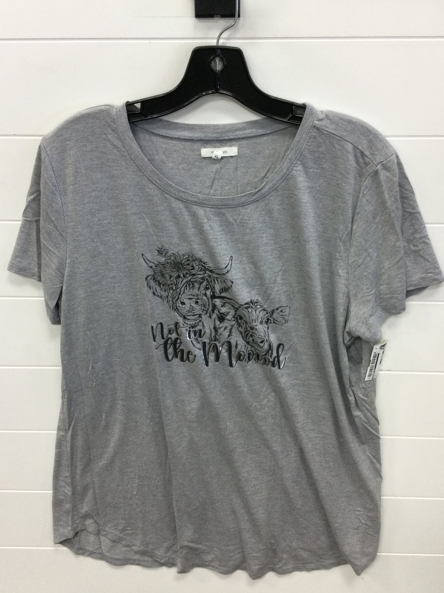 Top Ss By Maurices In Grey, Size:Xl