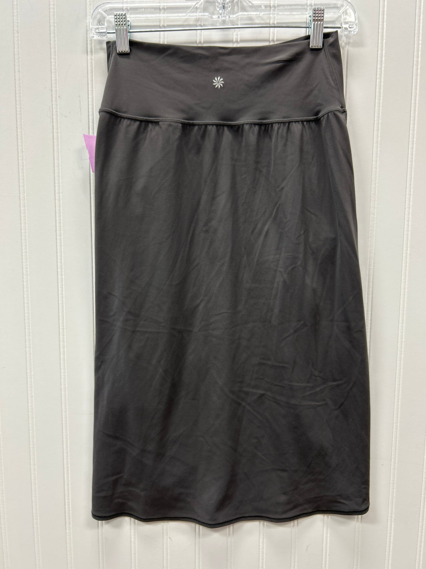 Athletic Skirt By Athleta In Grey, Size:M